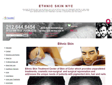 Tablet Screenshot of ethnicskinnyc.net